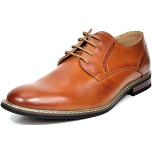 Bruno Marc Men's Leather Lined Dress Oxfords Shoes~NEW w/o BOX~includes Dust Bag